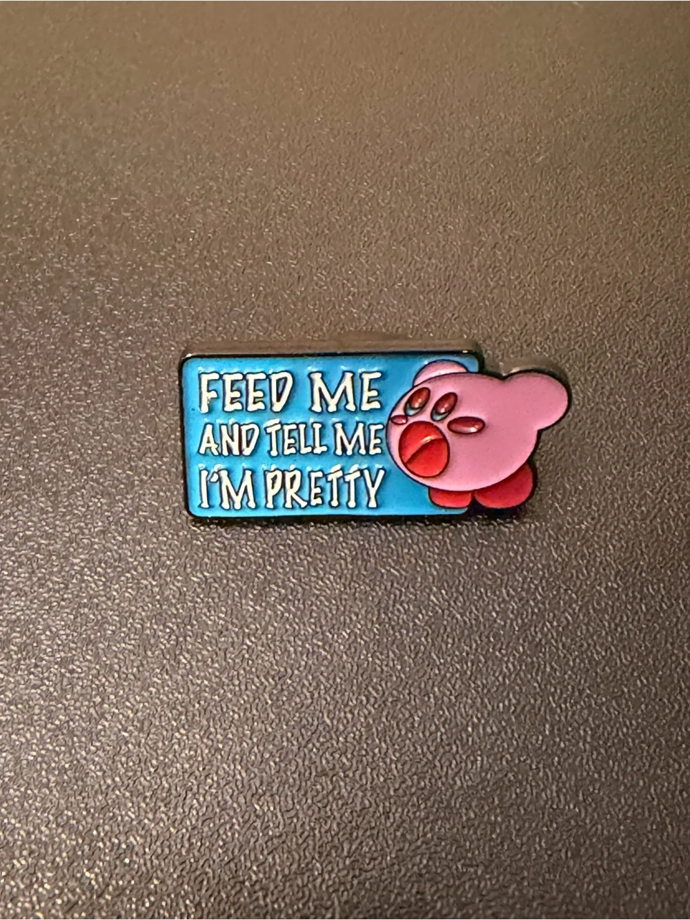 Kirby Enamel Pinback Lapel Pin - 